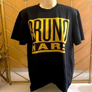 Bruno Mars Black Concert Tee